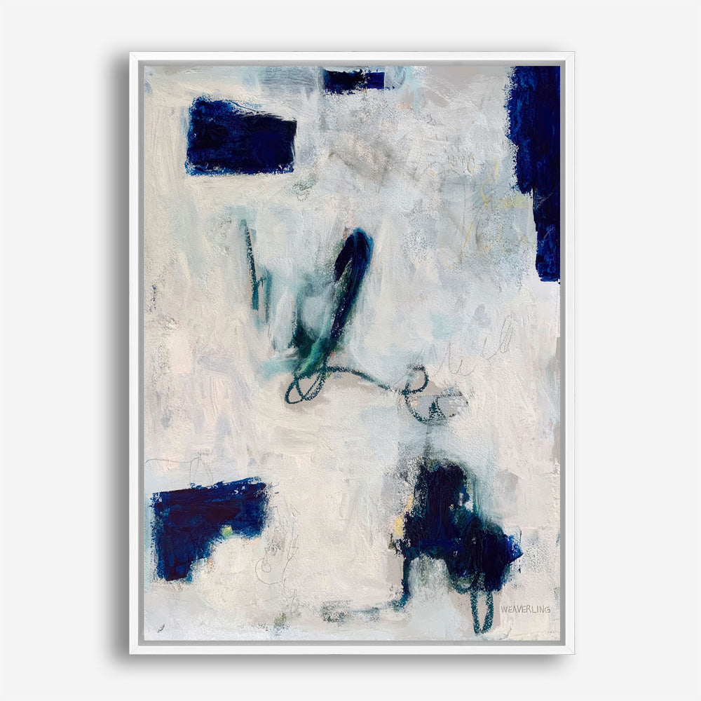 Drifting In Blue No. 2 Canvas Print