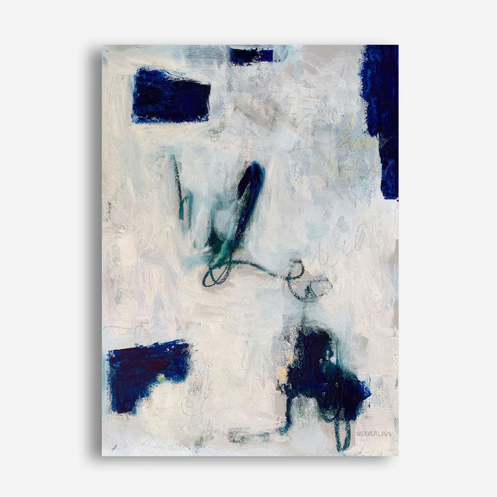 Drifting In Blue No. 2 Canvas Print