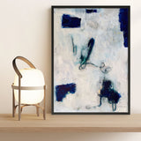 Drifting In Blue No. 2 Art Print