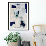 Drifting In Blue No. 2 Art Print