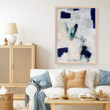 Drifting In Blue No. 2 Art Print