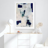 Drifting In Blue No. 2 Art Print