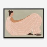 Basked Sun Canvas Wall Art Print