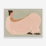 Basked Sun Canvas Wall Art Print