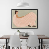 Basked Sun Canvas Wall Art Print