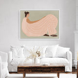 Basked Sun Canvas Wall Art Print