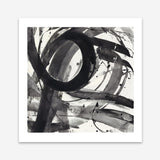 Roller Coaster II on White (Square) Art Print