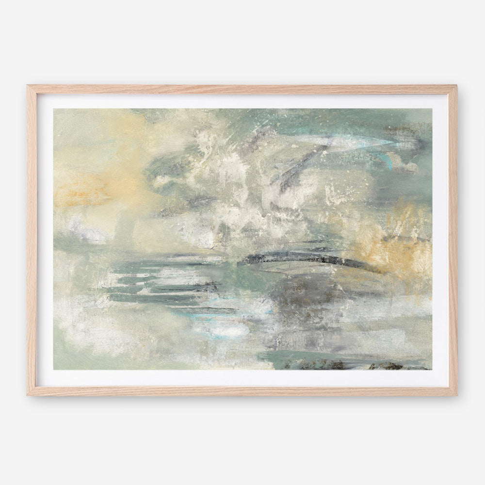 Looking at the Mist Art Print