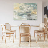 Looking at the Mist Canvas Print