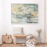 Looking at the Mist Canvas Print