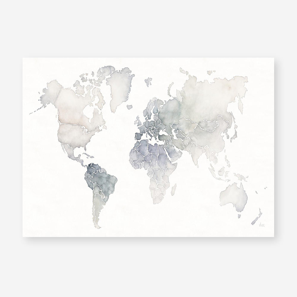 Watercolor Wanderlust Art Print