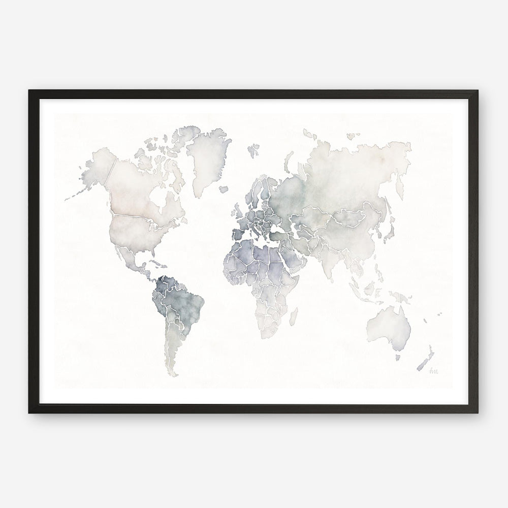 Watercolor Wanderlust Art Print
