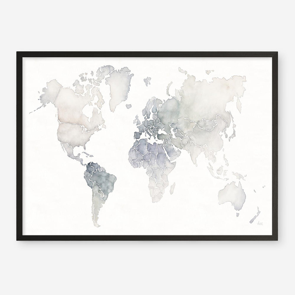 Watercolor Wanderlust Art Print
