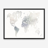 Watercolor Wanderlust Canvas Print