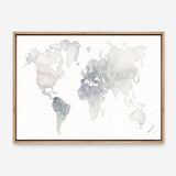Watercolor Wanderlust Canvas Print