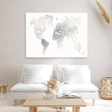 Watercolor Wanderlust Canvas Print