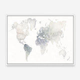 Watercolor Wanderlust Canvas Print