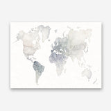 Watercolor Wanderlust Canvas Print