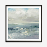Waves (Square) Art Print