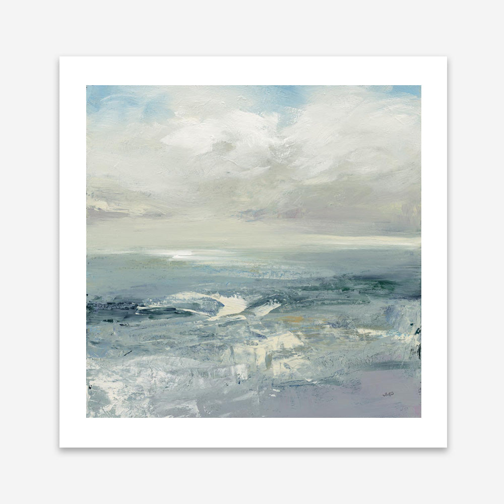 Waves (Square) Art Print