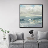 Waves (Square) Canvas Print