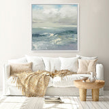 Waves (Square) Canvas Print