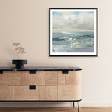 Waves (Square) Art Print
