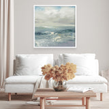 Waves (Square) Art Print
