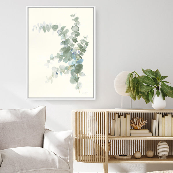 Scented Sprig III Cool Canvas Print
