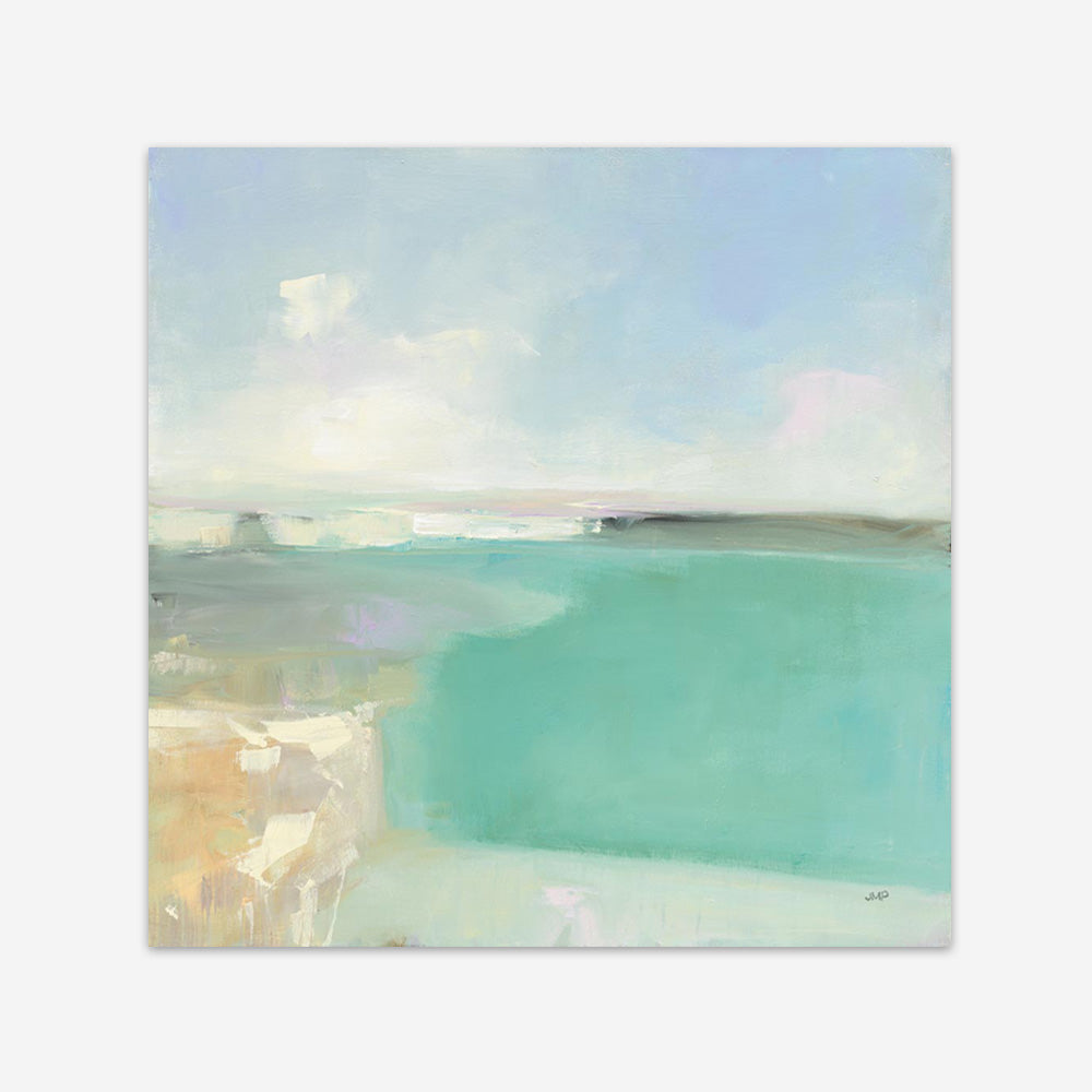Summer Coastline (Square) Art Print