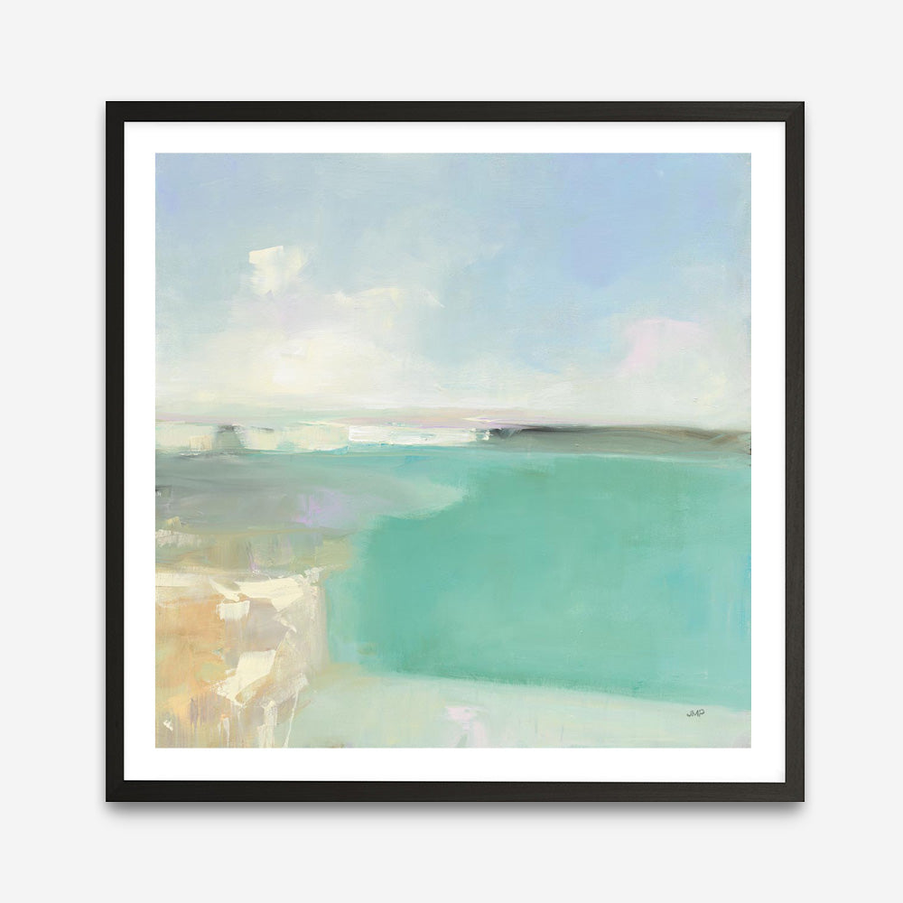 Summer Coastline (Square) Art Print