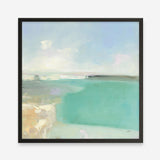 Summer Coastline (Square) Art Print