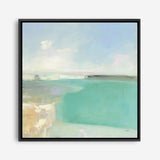 Summer Coastline (Square) Canvas Print