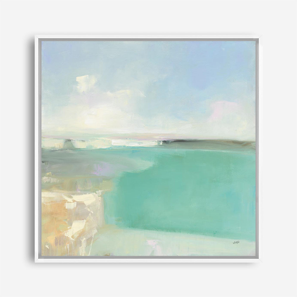 Summer Coastline (Square) Canvas Print