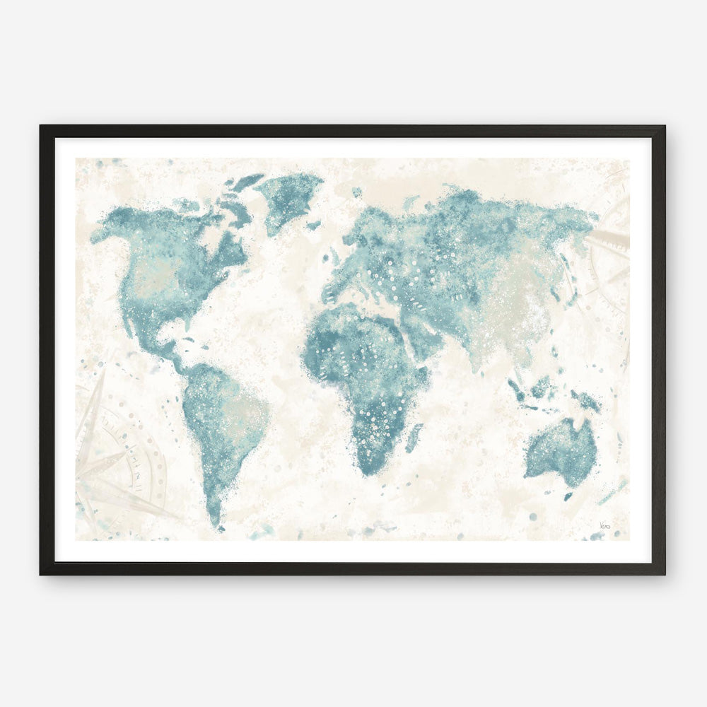 Explore the World I no Words Light Art Print