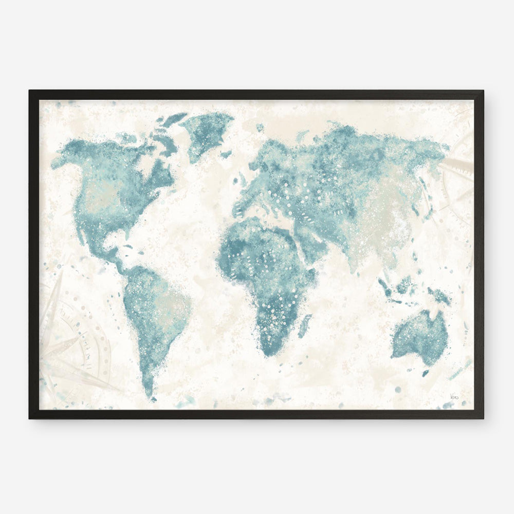 Explore the World I no Words Light Art Print