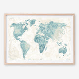 Explore the World I no Words Light Art Print