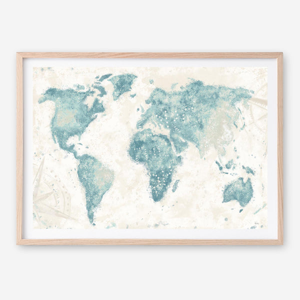 Explore the World I no Words Light Art Print