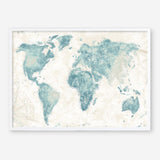 Explore the World I no Words Light Art Print