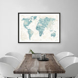 Explore the World I no Words Light Art Print