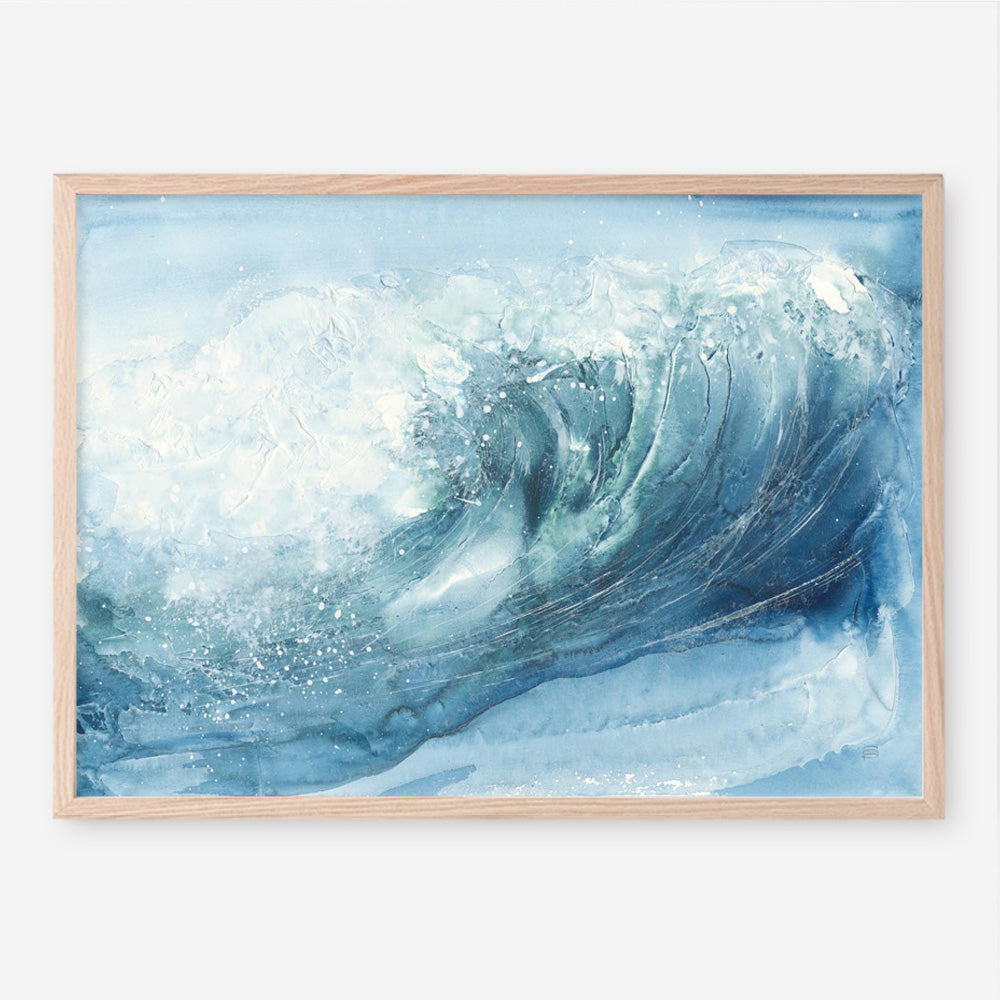 In the Blue VI Art Print