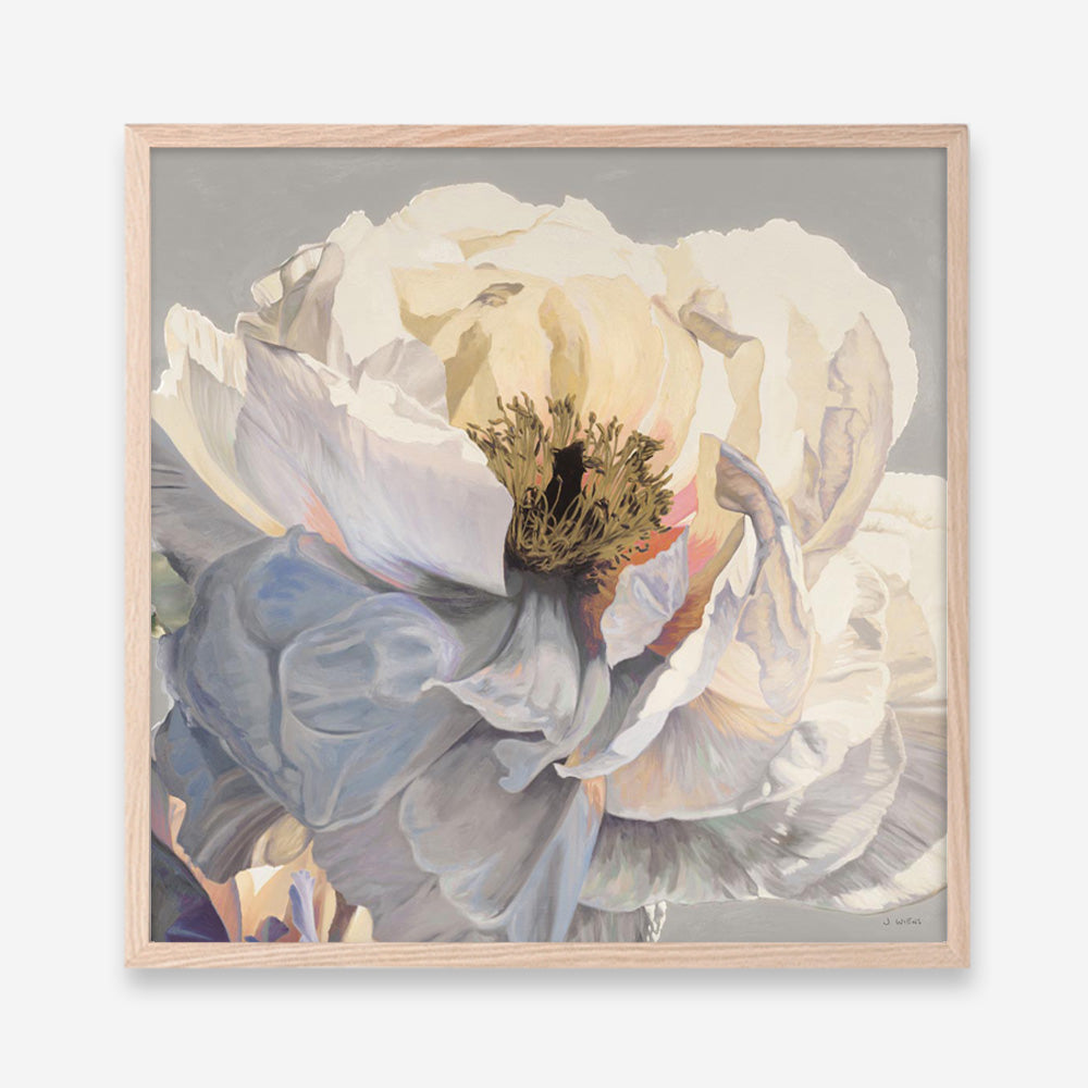 Morning Glow I Neutral (Square) Art Print