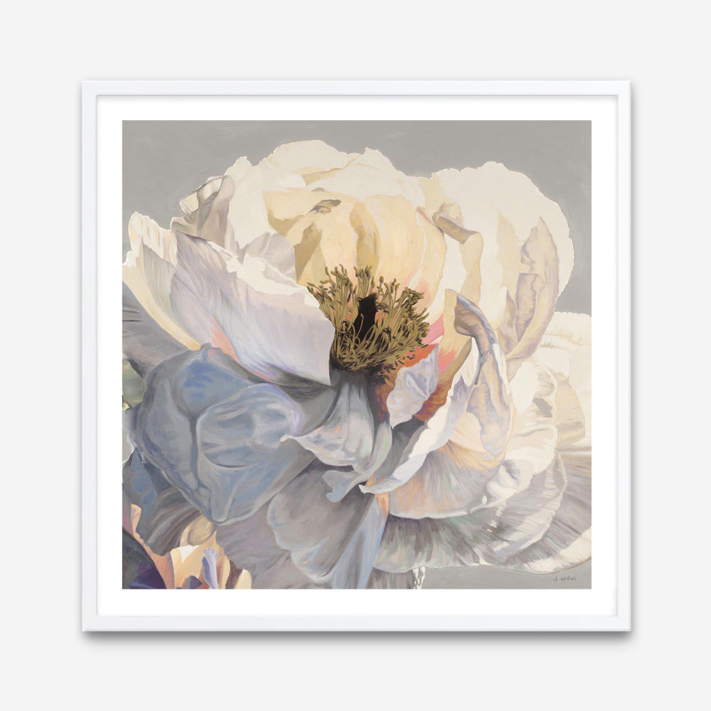 Morning Glow I Neutral (Square) Art Print