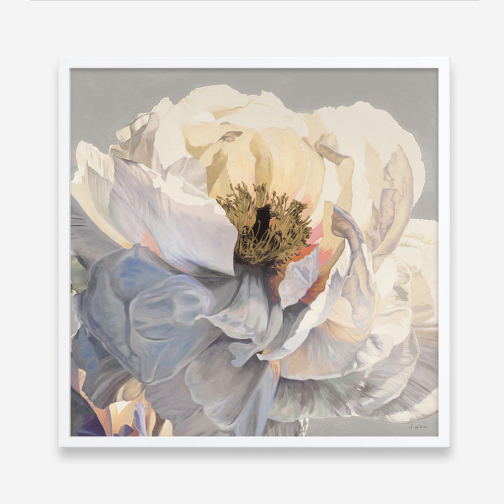 Morning Glow I Neutral (Square) Art Print