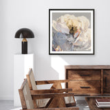 Morning Glow I Neutral (Square) Art Print