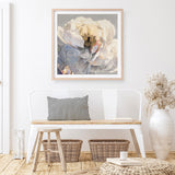 Morning Glow I Neutral (Square) Art Print