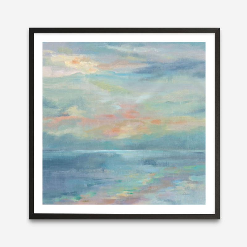 June Morning by the Sea (Square) Art Print
