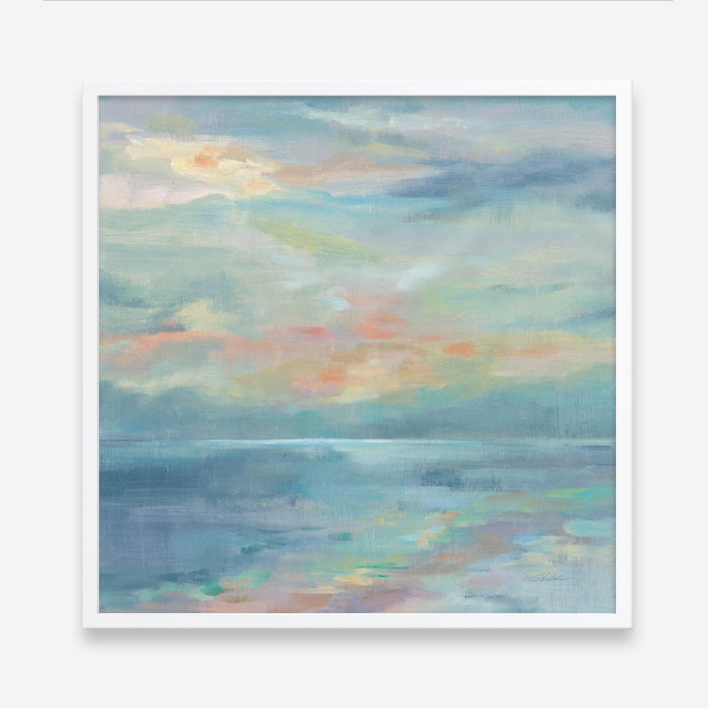 June Morning by the Sea (Square) Art Print