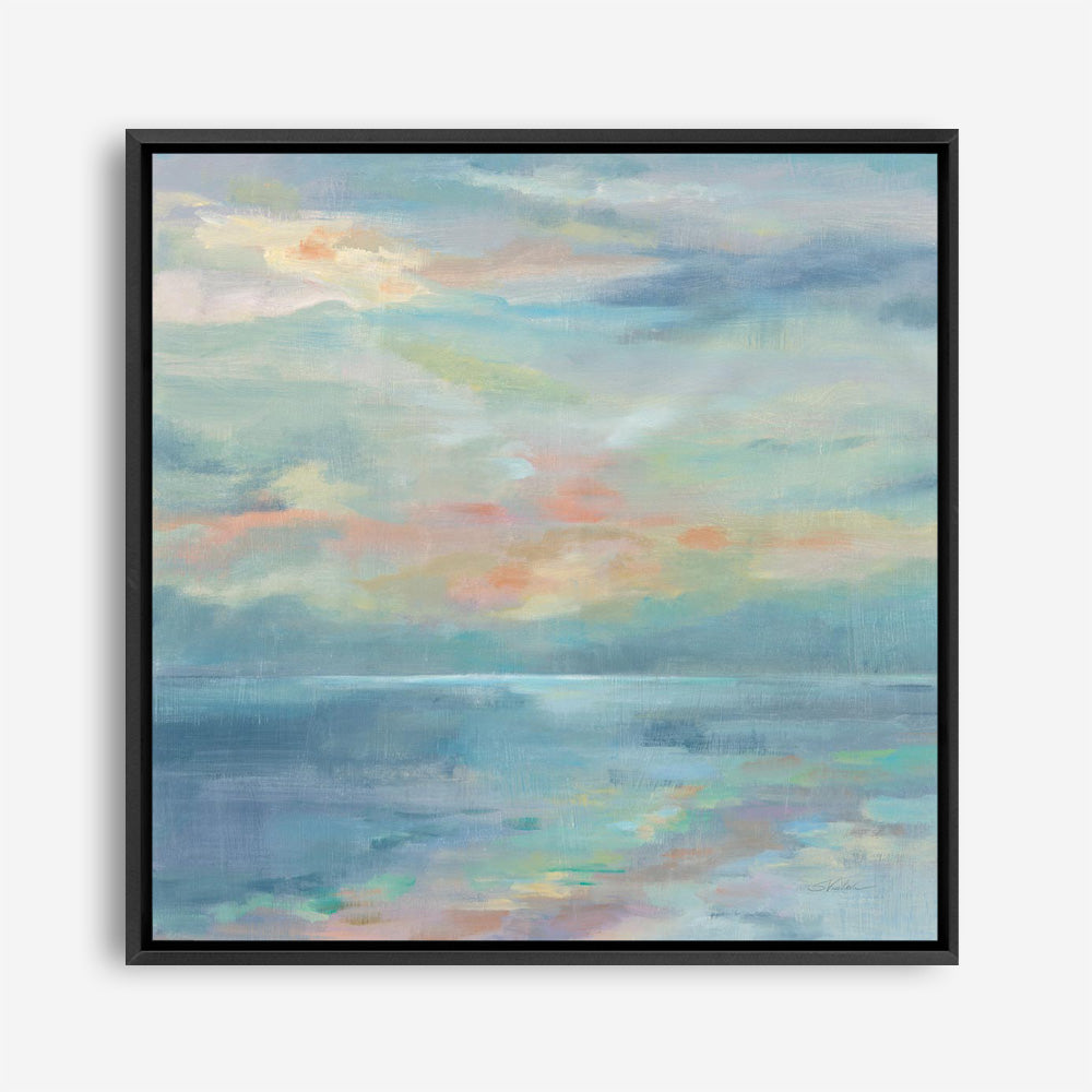 June Morning by the Sea (Square) Canvas Print