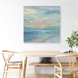 June Morning by the Sea (Square) Canvas Print